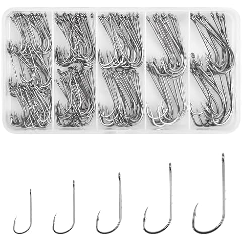 JSHANMEI Baitholder Fishing Hooks Kit - 150pcs Cover