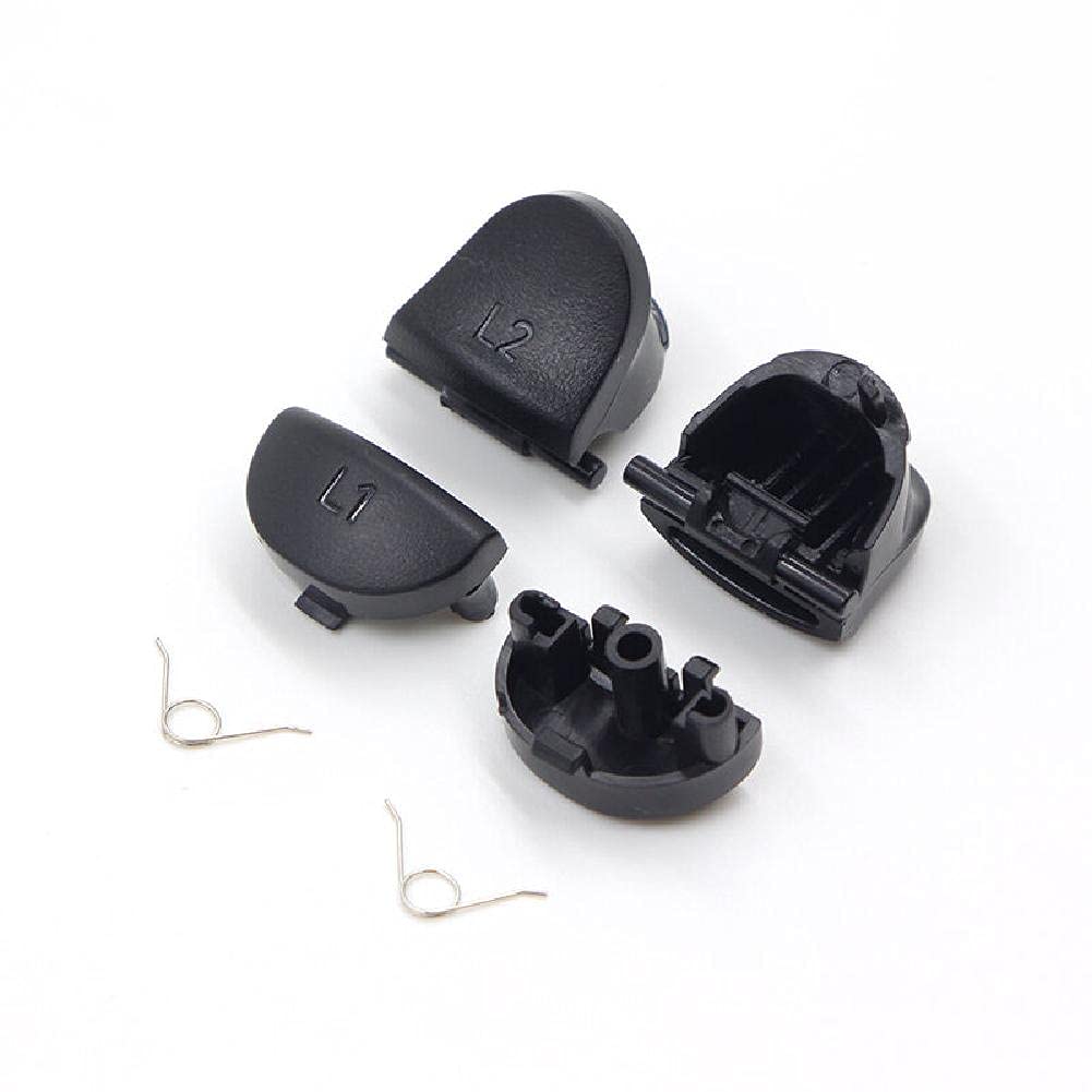 L1 R1 L2 R2 Trigger Button and Spring Replacement Repair Kits for PS4 Gaming Device Parts Accessories