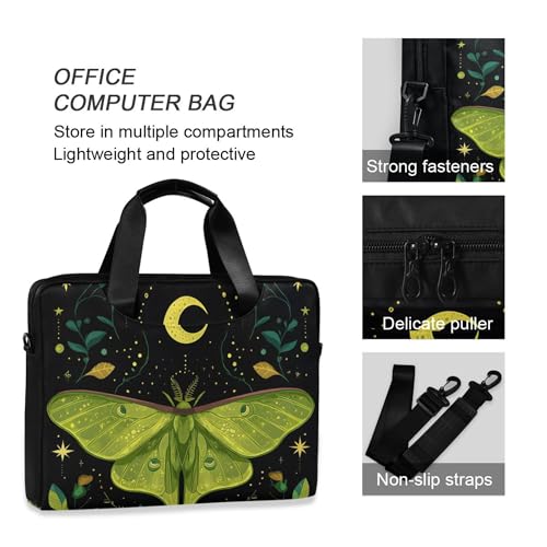 Bolso para laptop 15.6 pulgadas MNSRUU verde místico miniatura 7