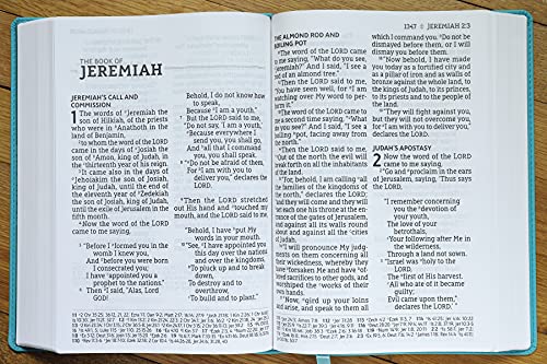 Harpercollins 9780310454960 Nasb, Super Giant Print Reference Bible thumb #5