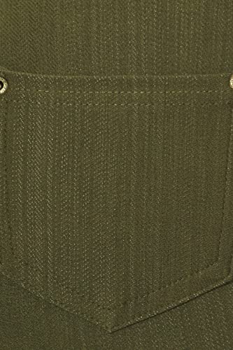 Image of Leggings Depot Women's Cotton Blend Stretch Pull-on Jeggings Casual Pants with Pockets (Available in Plus Size)