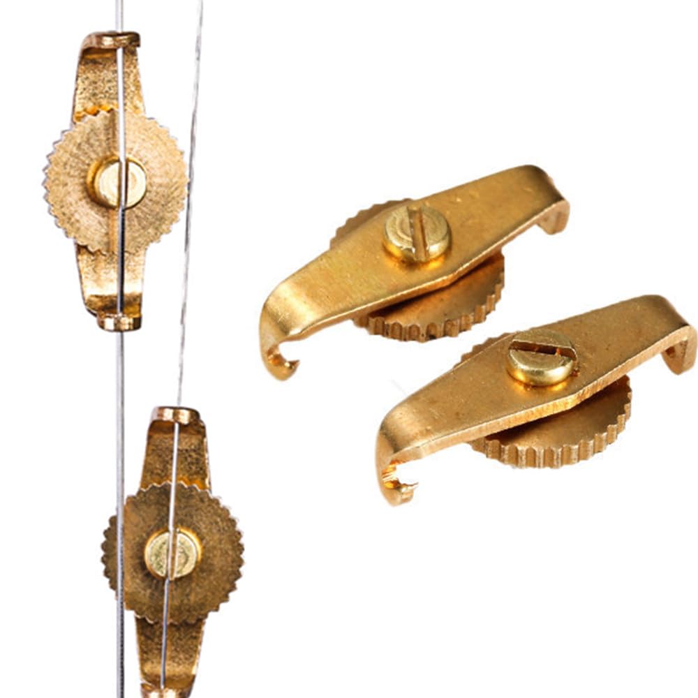 Erhu - Set di 20 strumenti per sintonizzazione fine, per violoncello fine, cuiCanfla Erhu accessori in rame sintonizzatore principale