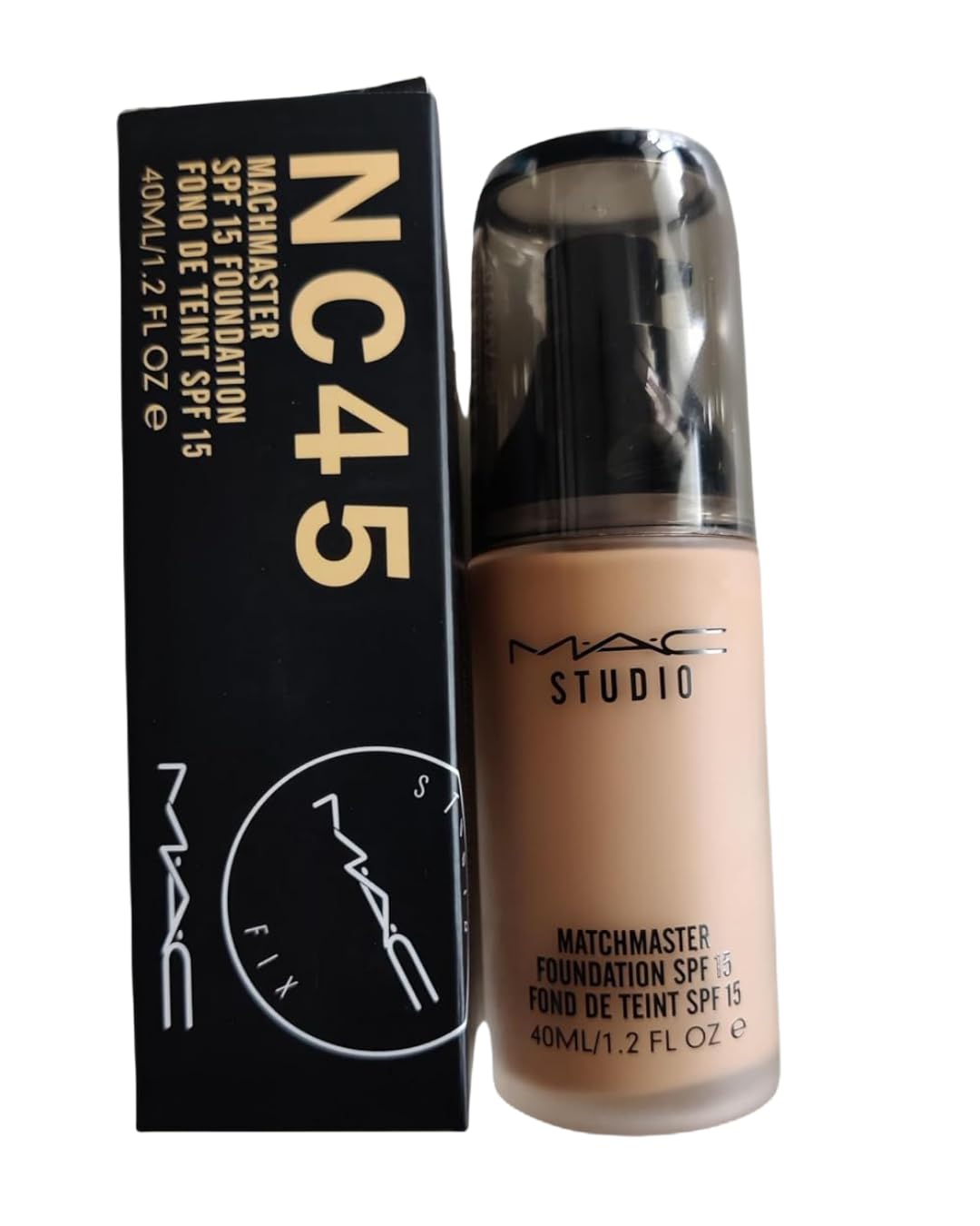 NC45 Liquid Foundation SPF15 | Full Coverage, Matte Finish, Long-Lasting 40ml Base Makeup-image-0