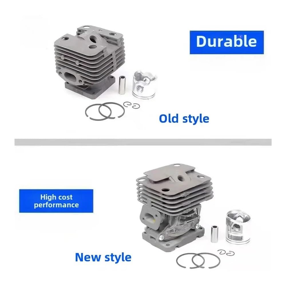Kit de cigüeñal y pistón de cilindro de 35 mm compatible con motores de corte con sello de aceite y cojinete de 35 mm for S-ihl FS200, FS250 y FS120. accesorios para cortacésped(35mm New for FS120)