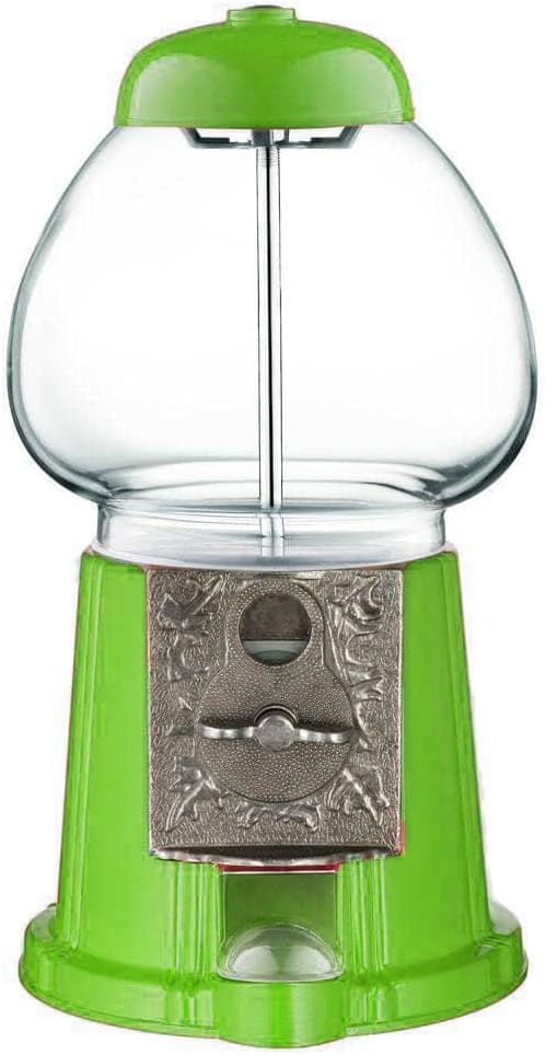 Mint Green 9" Tall Gumball/Candy Machine