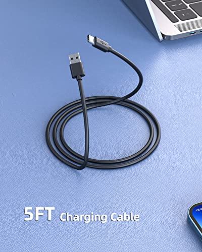 Image of Superer 5 ft USB C Charging Cable Fit for PS5 Controller, PlayStation 5 DualSense, Xbox Series X /S Controllers, Xbox Elite Series 2 (Model 1914 1797), Fast Charger & Data Sync Replacement Cord