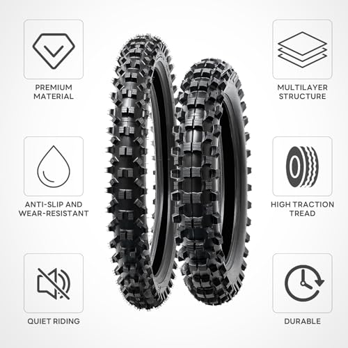 Heavy Duty 110/100-18 & 80/100-21 Set