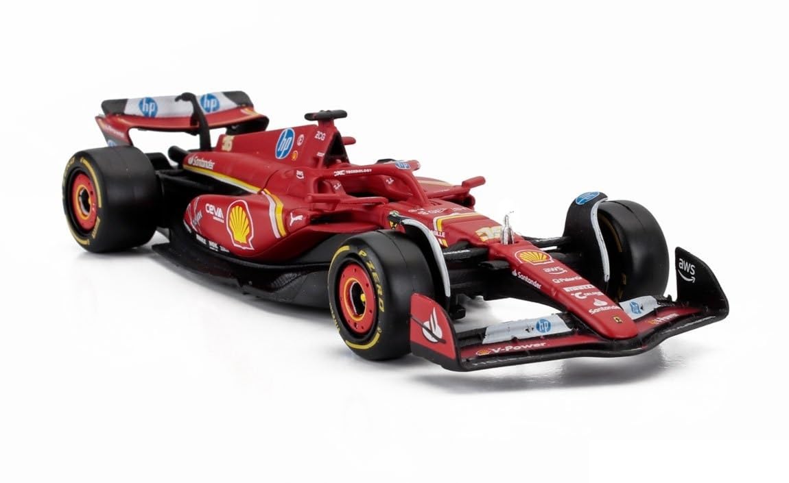 Amazon.co.jp: ブラーゴ F1 フェラーリ ミニカー 1/43 Ferrari SF-24