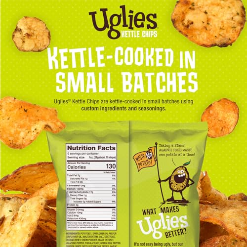 Uglies Jalapeno Kettle-Cooked Potato Chips thumb #3