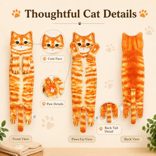 Funny Cat Hand Towel DROPS TO works for all single-pack variants) - image 6