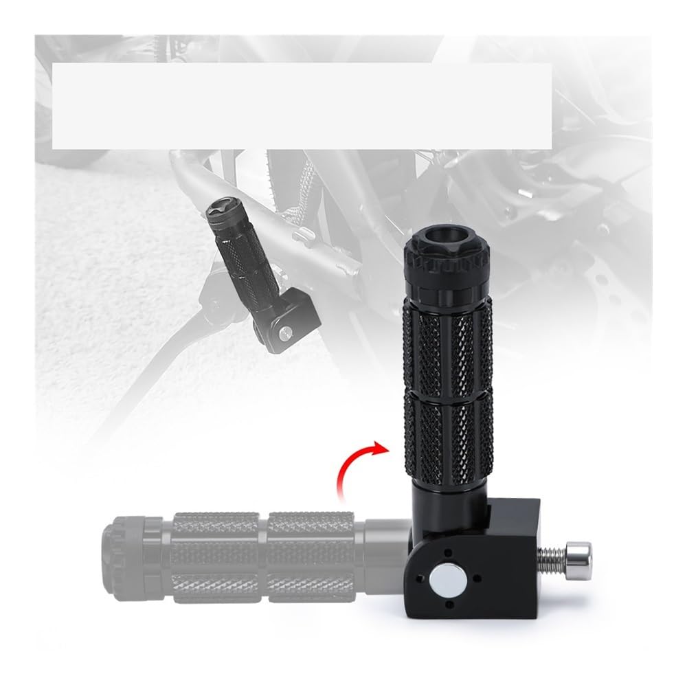 Para S&uzuki Para Harle&y Motocicleta Motocicleta Estriberas Plegables Estriberas Estriberas Pedales Traseros Juego CNC Aluminio Motocicleta Pieza Clavijas Reposapiés