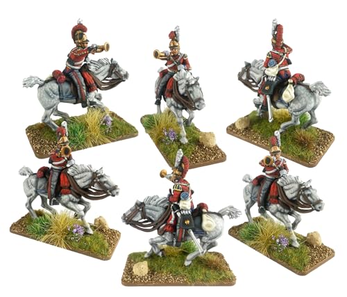 Set de caballería británica Wargames Delivered 28mm miniatura 7