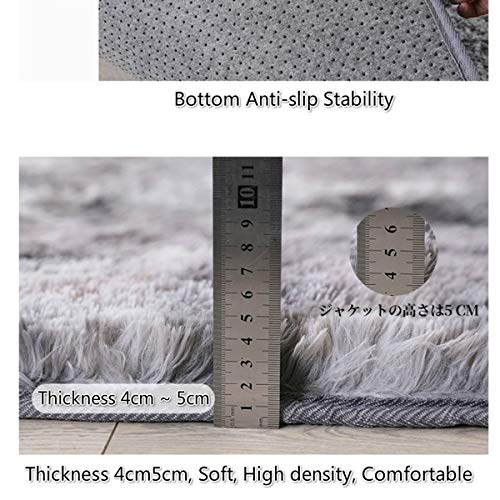 Soft Modern Indoor Shaggy 5.3X6.6 Rug Non-Slip Plush Fluffy Furry Fur Warm Area Rugs For Living Room And Bedroom Nursery Kitchen Babys Care Crawling Carpet Khaki #TOP5