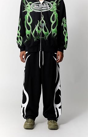 PacSun Men's Chrome Straight Leg Sweatpants