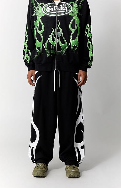 PacSun Men's Chrome Straight Leg Sweatpants