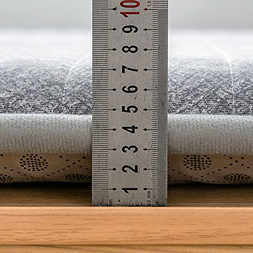 Vloermatras traditionele tatami futon matrassen topper, Japanse tatami slaapvloer mat katoen dikker quilt vouwbaar matras kussen for studenten slaapzaal, a, twin, Quinch-3006 - Afbeelding 6