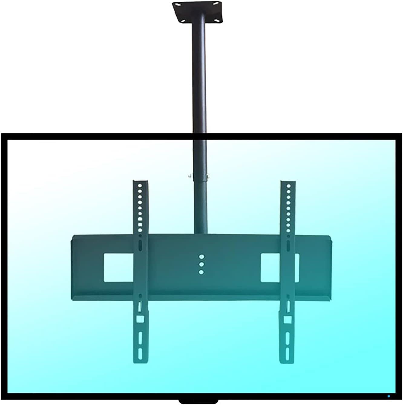CGCSYZ TV Wall Mount 360° Swivel And Tilt Ceiling TV Mount, For 32 To 70 Inch TV Swivel And Tilting Bracket, Mount On Flat Roofs Or Sloping Ceilings TV Mount