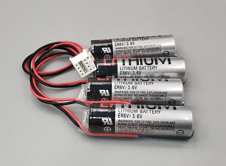 Zivases ER6V/3.6V Battery Pack for Yaskawa HW0470360-A Motoman Robot 149689-1