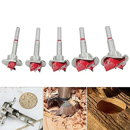 Set de brocas para madera 5 piezas 15-35 mm miniatura 4