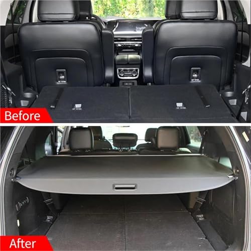 Protección antimirones maletero Ford Explorer cubierta privacidad de cuero 4