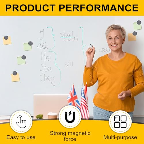 image for DIYMAG Strong Magnets 100Pcs 0.47x0.12Inch Fridge Refrigerator Magnet 
