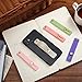 Weewooday 12 Pcs Phone Grip Strap Telescopic Finger Strap Bracket Portable Phone Finger Kickstand Handle Grip Holder(Bright Colors)