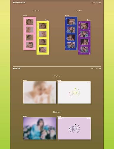 Miniatura 6 de GFRIEND YERIN ARIA 1st Mini Album ( NIGHT Ver. ) ( Incl. CD+Photo Book+Photo Card+Film Photo Card+Post Card+Fan+ID Photo ) K-POP SEALAD