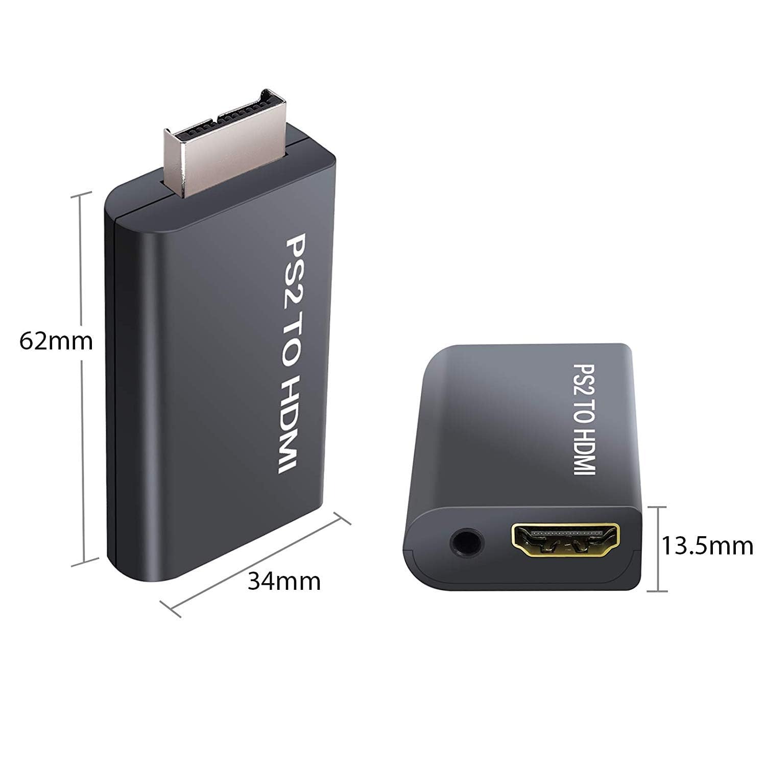 Amazon | RGEEK PS2 to HDMI変換アダプタ-PS2 to HDMI コンバーター