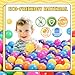 TRENDBOX 100 Ball Pit Balls Colorful Ocean Ball for Babies Kids Children Soft Balls for Birthday Parties Events Playground Games Pool - 2.2 inches