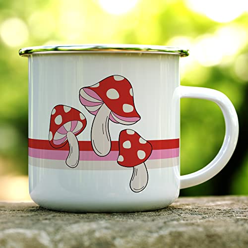 Taza retro Loftipop setas camping 12oz miniatura 2