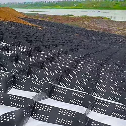 Grille géo de 2 x 6 m pour stabilisation durable du sol de jardin