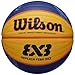 Price comparison product image Wilson FIBA 3X3 REPLICA BALL 2020 WT Basketball, Size: 6, Rubber, For indoor and outdoor use, Yellow/Blue, WTB1033XB2020
