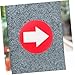 BESPORTBLE 20pcs Reflective Trail Markers Arrow Direction Stickers for Outdoor Safety Reflective Arrow Markers Adhesive Backing