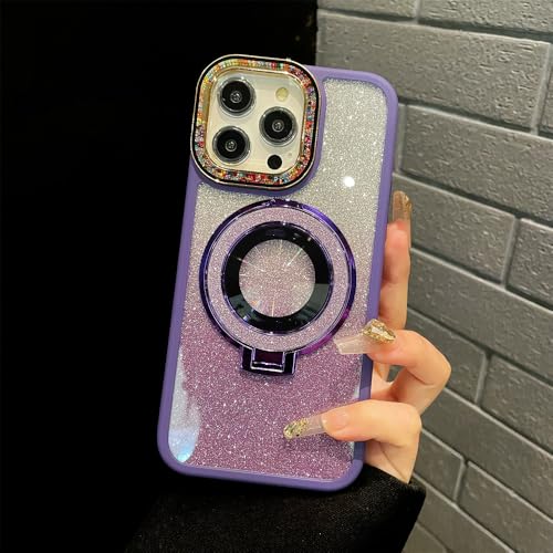 Coque de protection iPhone 11 violette antichoc avec support de chargement sans fil