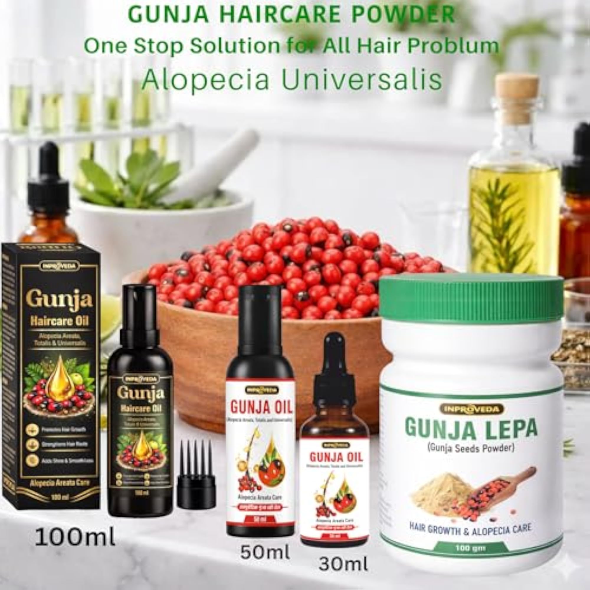Gunja Powder for Natural Haircare
