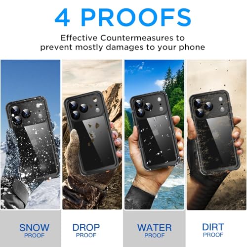 Écrin rigide pour iPhone 17 Pro Max en silicone noir de haute précision - 7