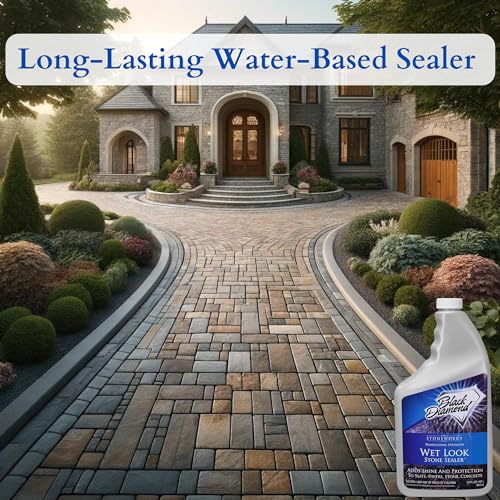 Black Diamond Stoneworks 679773003916 Wet Look Natural Stone Sealer. Durable thumb #4