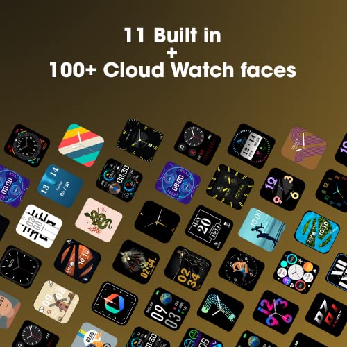 Image of ZEBRONICS DC Black ADAM Edition DRIP Smartwatch with Bluetooth 5.1 Calling, 1.69 inch Display Size, Voice Assistance, 11 Built-in + Customizable Watch Faces, 8 Menu UI, IP67 and 100+ Sports Tracker