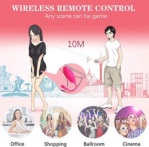 2020 Smart Wireless Remote Control Kegel Massage Ball -for Womẹn Sê-x Pelvic Floor Tightening Exercise Prevent Prolapse -10 Silent Modes Wearable Tọys Rechargeable Washable More Safer (Pink) - Thumbnail 6