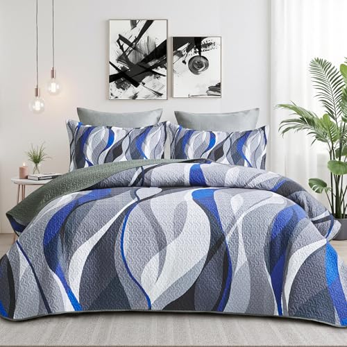 weesire Stripe Quilt Set