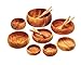 Pacific Merchants Acaciaware 10.5-by 7.25-by .75-Inch Acacia Wood Rectangle Serving Tray, 1 EA