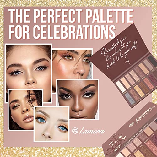 Lamora NATUREL_PALETTE Eyeshadow Palette Makeup thumb #7