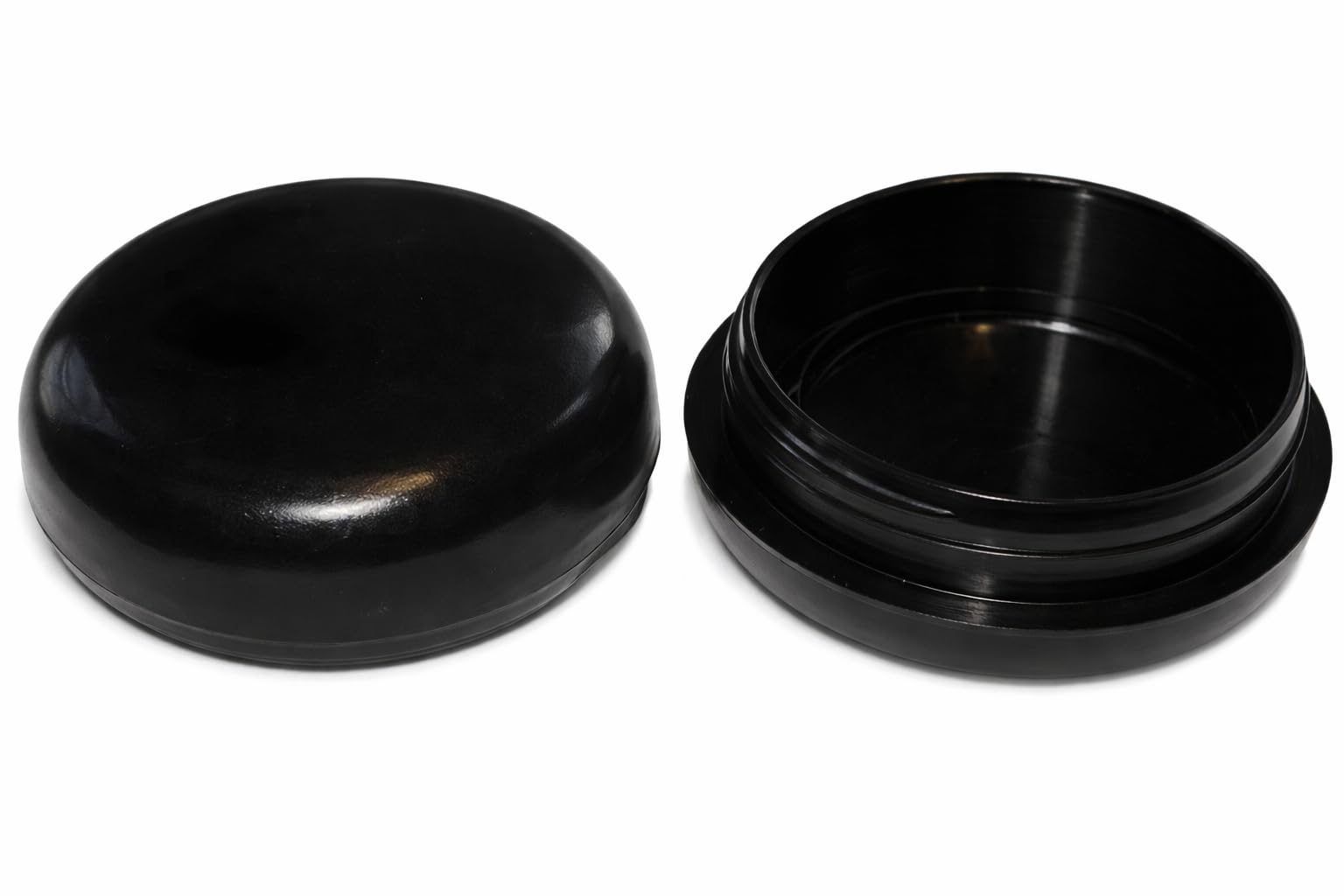 Tapas de patas de silla de patio contra ruidos en hierro forjado de 1-1/2", 24 uds