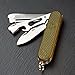 TS Knife Navaja de bolsillo del ejército español OD | Herramienta multifunción para aventuras de vida silvestre, campamentos, al aire libre, picnic, exploradores, campamentos