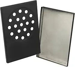 CASA PREMIER Ralo Para Box Banheiro Modelo Pratic - Preto