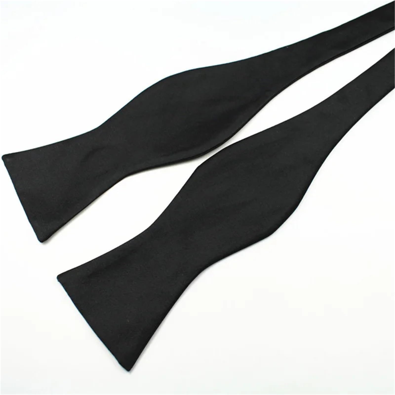 Papillon da annodare uomo in tinta unita alla moda regolabile sposa for accessori