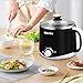 Dezin Hot Pot Electric, Rapid Noodles Cooker, Stainless Steel Electric Pot 1.6 Liter, Perfect for Ramen, Egg, Pasta, Dumpling, Soup, Porridge, Oatmeal with Temperature Control and Keep Warm Function