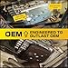 6R80 TCM Transmission Lead Frame Repair Kit Compatible with Ford Expedition 12-17, F150 10-20, F250 F350 17-20 with Valve Body Module Connector, Seal & Filter Replace 926-149 (Programming Required)