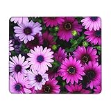 Jakayla Flower Mouse Pad with Non Slip Rubber Base, Plants Mousepad with Stitched Edge, Waterproof Cute Garden Gaming Mouse Pad for Computer Home Office Gaming Working 9.5' x7.9' (Little Daisy, 67A)