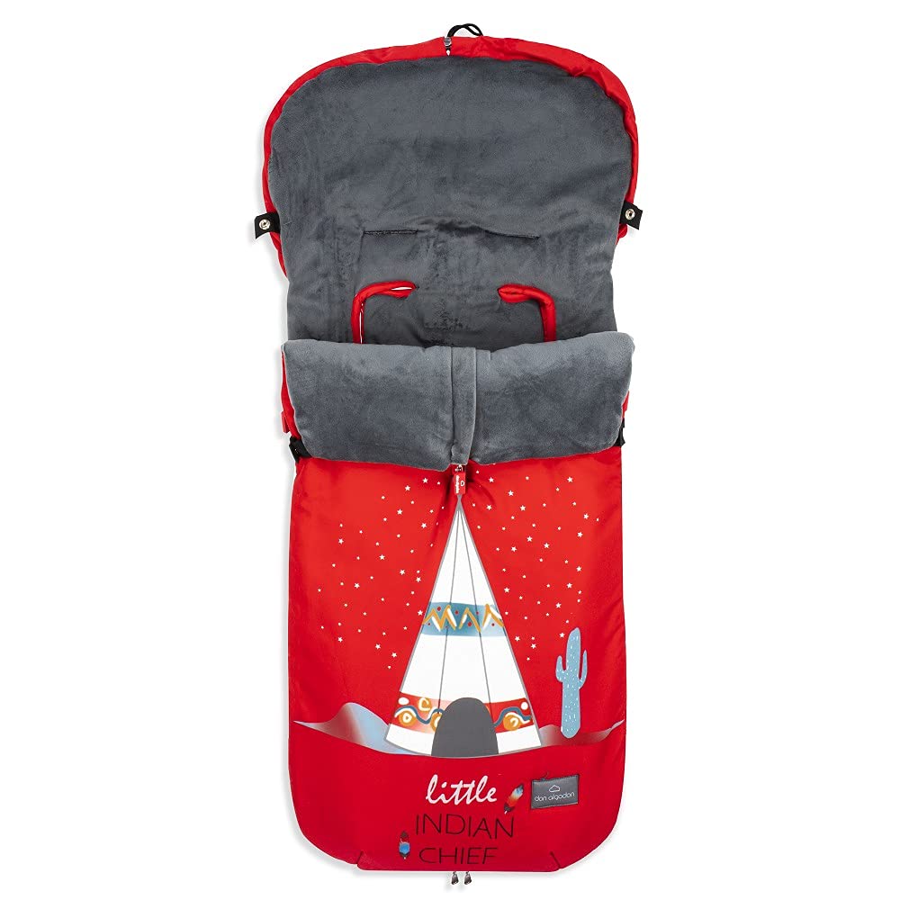 Interbaby D10053 uniwersalny śpiworek na stopy do wózków dziecięcych, unisex